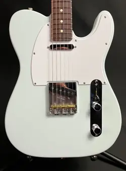 FENDER AMERICAN PERFORMER TELECASTER ELECTRIC GUITAR SATIN SONIC BLUE W/ GIG BAG