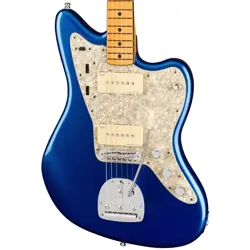 FENDER AMERICAN ULTRA JAZZMASTER ELECTRIC GUITAR, COBRA BLUE