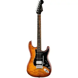 FENDER LIMITED-EDITION AMERICAN ULTRA STRATOCASTER HSS GUITAR (TIGER'S EYE)