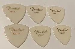 FENDER-346-HEAVY-WHITE CELLULOID-UNUSED-LOT OF