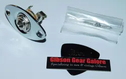 FENDER PRECISION BASS JACK OUTPUT PERFORMER CHROME DELUXE GUITAR PARTS PROJECT P