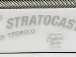 2PCS FENDER STRATOCASTER GUITAR NECK HEADSTOCK SILK SCREEN SELF-ADHESIVE STICKER