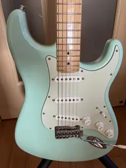 FENDER MEXICO STRATOCASTER SURF GREEN #QYJYTC