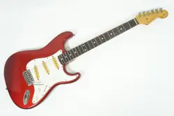 FENDER JAPAN ST62-85 STRATOCASTER CANDY APPLE RED JV SERIAL 1983