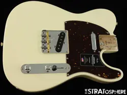 FENDER AMERICAN PROFESSIONAL II TELECASTER LOADED BODY, TELE OLYMPIC WHITE