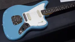 FENDER PLAYER II JAGUAR ROSEWOOD / AQUATONE BLUE #GGBB7
