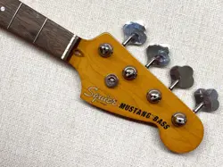 GENUINE FENDER CLASSIC VIBE SQUIER MUSTANG BASS SHORT SCALE NECK ELECTRIC GUITAR