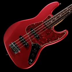 FENDER FSR HYBRID II JAZZ BASS SATIN CANDY APPLE RED WEIGHT:4.24KG *EP391