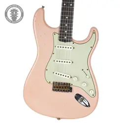 NEW FENDER CS DENNIS GALUSZKA MASTERBUILT '59 STRATOCASTER BRAZILIAN SHELL PINK