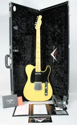 2020 FENDER CUSTOM SHOP WILDWOOD 10 RELIC READY NOCASTER BUTTERSCOTCH BLONDE