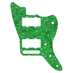 PARTS FOR US 2024 FENDER JAZZMASTER PLAYER II GUITAR PICKGUARD, GREEN PEARL