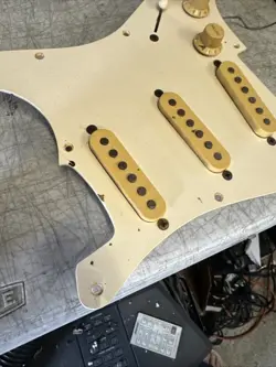 LOADED PICKGUARD AGED