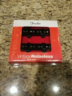FENDER VINTAGE NOISELESS JAZZ BASS PICKUP SET BRIDGE NECK J PICKUPS 