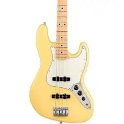FENDER PLAYER JAZZ BASS MAPLE FINGERBOARD BUTTERCREAM