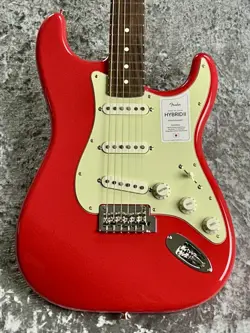 FENDER MADE IN JAPAN HYBRID II STRATOCASTER/ROSEWOOD -MODENA RED- #GGC1Y