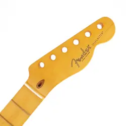 FENDER AMERICAN PRO II TELECASTER NECK MAPLE UNCUT NUT FINISH ON FRETS