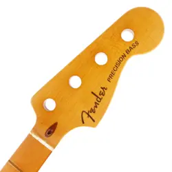 FENDER AMERICAN ULTRA II P BASS NECK MAPLE PRECISION BASS NECK FINISH ON FRETS