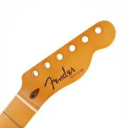 FENDER AMERICAN ULTRA II TELECASTER NECK MAPLE NECK UNCUT NUT FINISH ON FRETS
