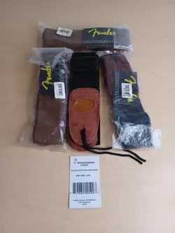 MONOGRAMMED GUITAR STRAPS