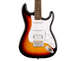 OPEN BOX SQUIER AFFINITY STRATOCASTER JUNIOR HSS - 3-COLOR SUNBURST W/LAUREL FB