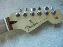 GENUINE FENDER PLAYERS STRATOCASTER STRAT NECK PAU FERRO FRETBOARD BEAUTY!