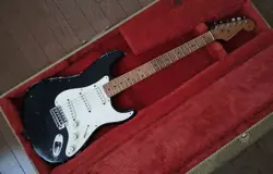 ELECTRIC GUITAR FENDER USA STRATOCASTER 40TH ANNIVERSARY BLACK 1994 MODIFIED