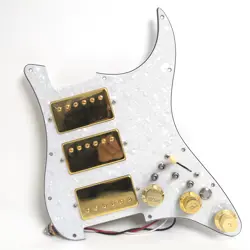 FOR FENDER GUITAR PREWIRED LOADED PICKGUARD WITH KILL SWITCH COIL SPLITTING SET