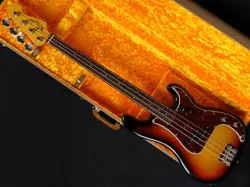 ELECTRIC BASS GUITAR FENDER AMERICAN VINTAGE II 1960 PRECISION BASS SUNBURST