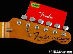 FENDER AV II AMERICAN VINTAGE 1977 TELE CUSTOM NECK & TUNERS, TELECASTER MAPLE