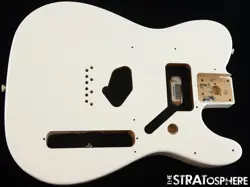 FENDER PLAYER II TELECASTER TELE BODY GUITAR PARTS ALDER POLAR WHITE