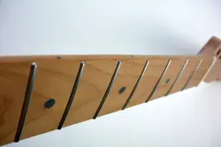 TELECASTER 22 STAINLESS ROUNDED GUITAR NECK/UNFINISHED/FITS WARMOTH,FENDER TELE