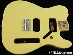 FENDER PLAYER II TELECASTER HH TELE BODY + HARDWARE ALDER HIALEAH YELLOW