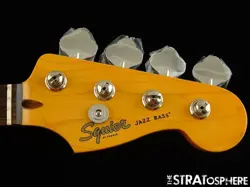 FENDER SQUIER CLASSIC VIBE 70S JAZZ J BASS NECK + TUNERS MAPLE BLOCK