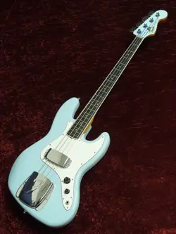 FENDER GOLD FOIL JAZZ BASS SONIC BLUE MOD