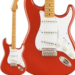 SQUIER BY FENDER CLASSIC VIBE '50S STRATOCASTER MAPLE FINGERBOARD FIESTA RED