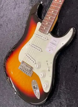 FENDER MADE IN JAPAN HYBRID II STRATOCASTER 3-COLOR SUNBURST ROSEWOOD