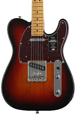 FENDER AMERICAN PROFESSIONAL II TELECASTER - 3-COLOR SUNBURST WITH MAPLE