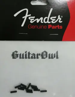  FENDER AMERICAN DELUXE TELE SADDLE HEIGHT ADJUSTMENT SCREWS  BLACK  0018027049