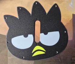 FENDER SQUIRE BASS BADTZ MARU REPLACEMENT PICKGUARD REPRODUCTION - NEW -