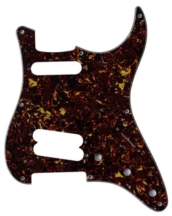FOR FENDER 8 SCREWS STRATOCASTER STRAT SINGLE COIL STYLE GUITAR PICKGUARD BROWN