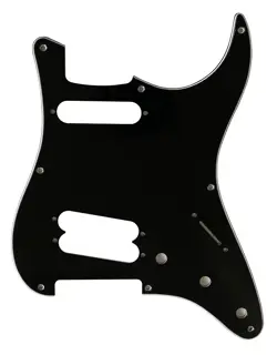 FOR FENDER 8 SCREWS STRATOCASTER STRAT SINGLE COIL STYLE GUITAR PICKGUARD BLACK