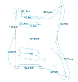 SCREWS STRATOCASTER STRAT