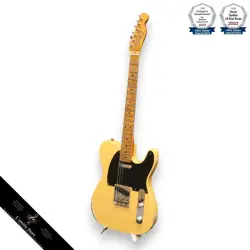 FENDER CUSTOM SHOP 1952 TELECASTER RELIC AGED NOCASTER BLONDE  2022