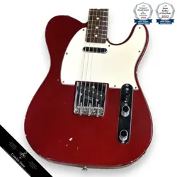 FENDER CUSTOM SHOP 1963 TELECASTER NOS CANDY APPLE RED 2001 3.52KG