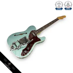 FENDER CUSTOM SHOP 60S TELECASTER THINLINE BIGSBY JOURNEYMAN RELIC