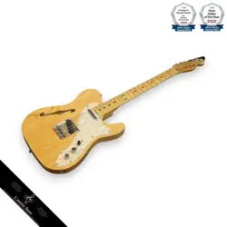 FENDER CUSTOM SHOP 1969 TELECASTER THINLINE JOURNEYMAN RELIC AGED NATURAL