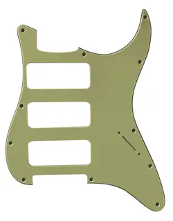 FOR FITS FENDER STRAT 3 P90 PICKUP STYLE GUITAR PICKGUARD,3 PLY VINTAGE GREEN