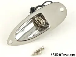 FENDER AMERICAN ULTRA II STRATOCASTER STRAT OUTPUT JACK & PLATE SCREWS