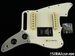 FENDER PLAYER II JAGUAR SERIES LOADED PICKGUARD GUITAR ALNICO 2 + 5 PARCHMENT
