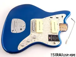 FENDER AMERICAN ULTRA JAZZMASTER LOADED BODY USA GUITAR PARTS COBRA BLUE